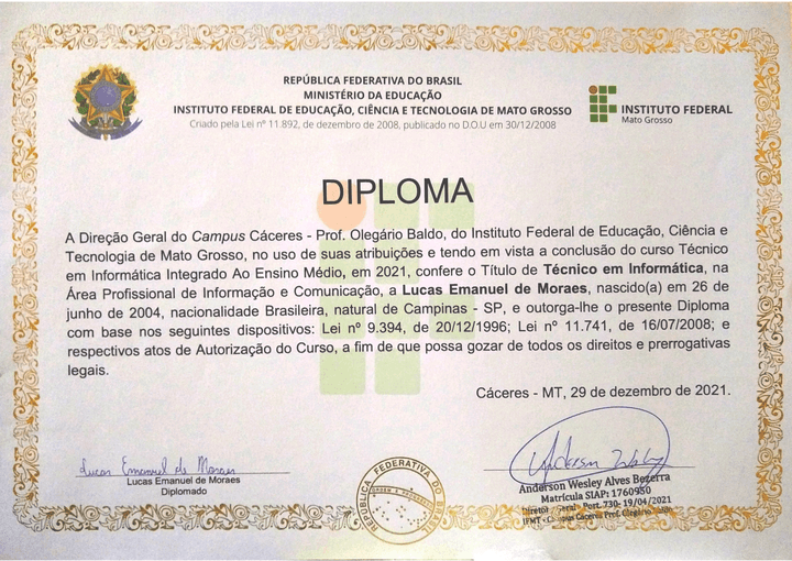 Diploma IFMT