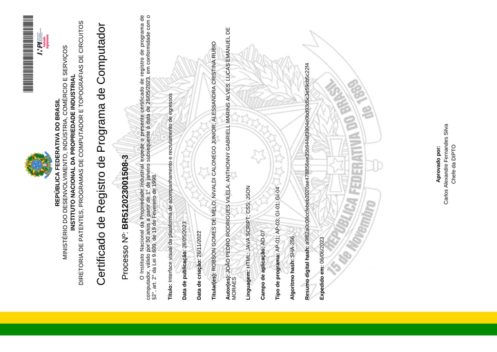 Certificado Registro