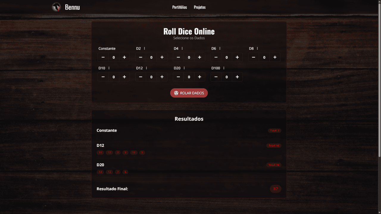 Roll Dice RPG